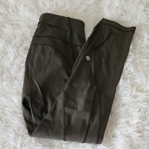 lululemon athletica Pants - Lululemon Dark Olive Leggings
